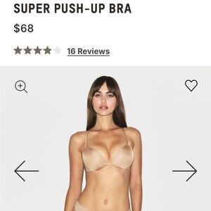 Ultimate Super Push-Up Bra - Clay